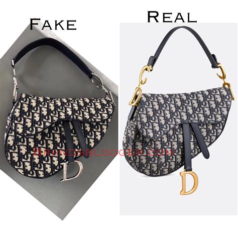 fake vs real dior saddle bag|genuine dior saddle bag.